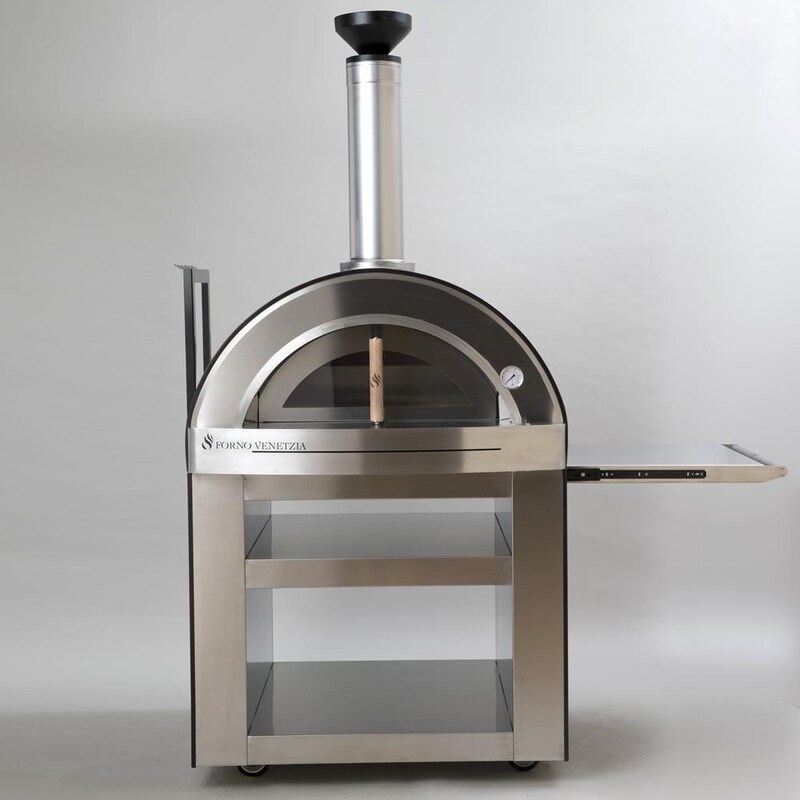 Forno Venetzia Torino 500 62-Inch Outdoor Wood-Fired Pizza Oven