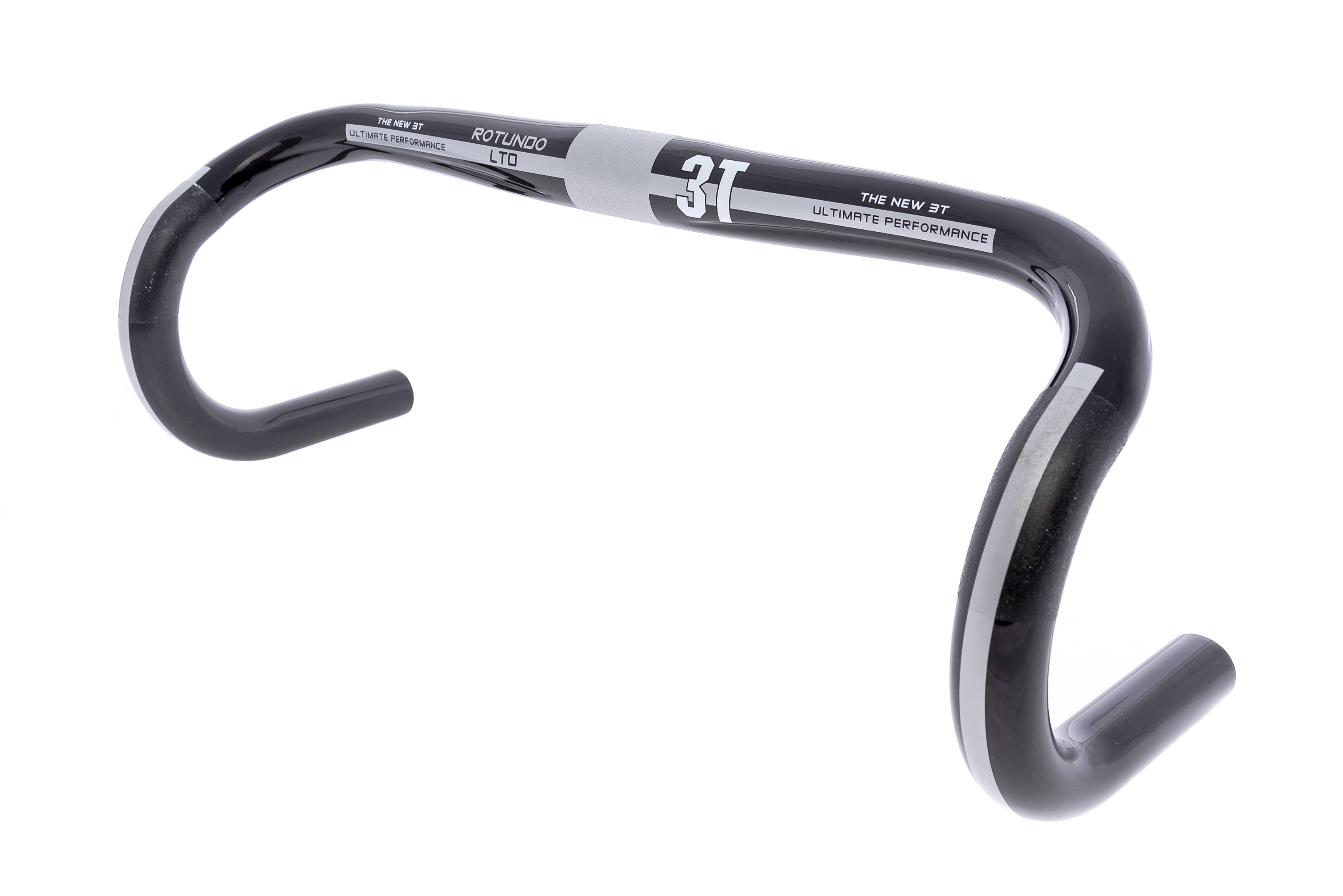 3T Rotundo LTD Handlebar Carbon Silver Stripe