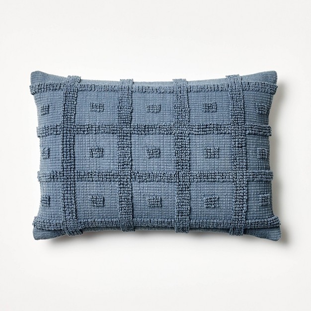 Tufted Geo Lumbar Throw Pillow Designed With Studio Mcgee