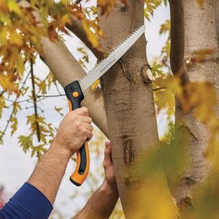 Fiskars Power Tooth Softgrip 10 in. Blade Pruning Saw 390470-1006