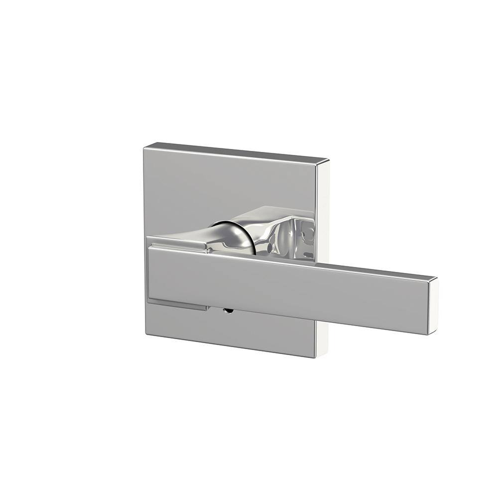 Schlage Custom Northbrook Bright Chrome Combined Interior Door Handle with Collins Trim FC21 NBK 625 COL