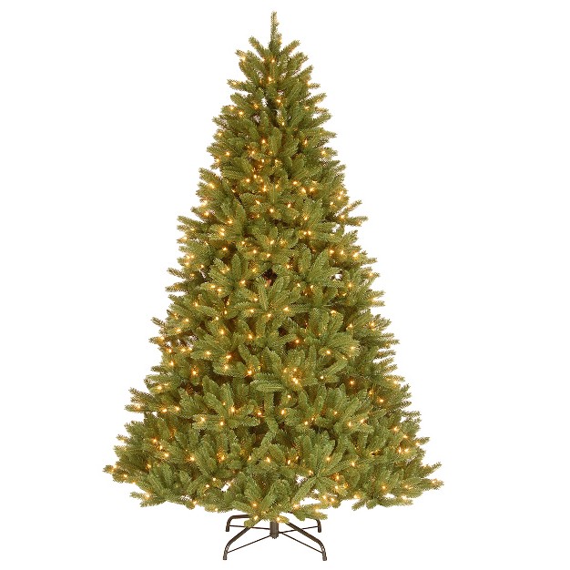 National Tree Company 7.5 Ft. Grande Fir Medium Tree With Clear Lights