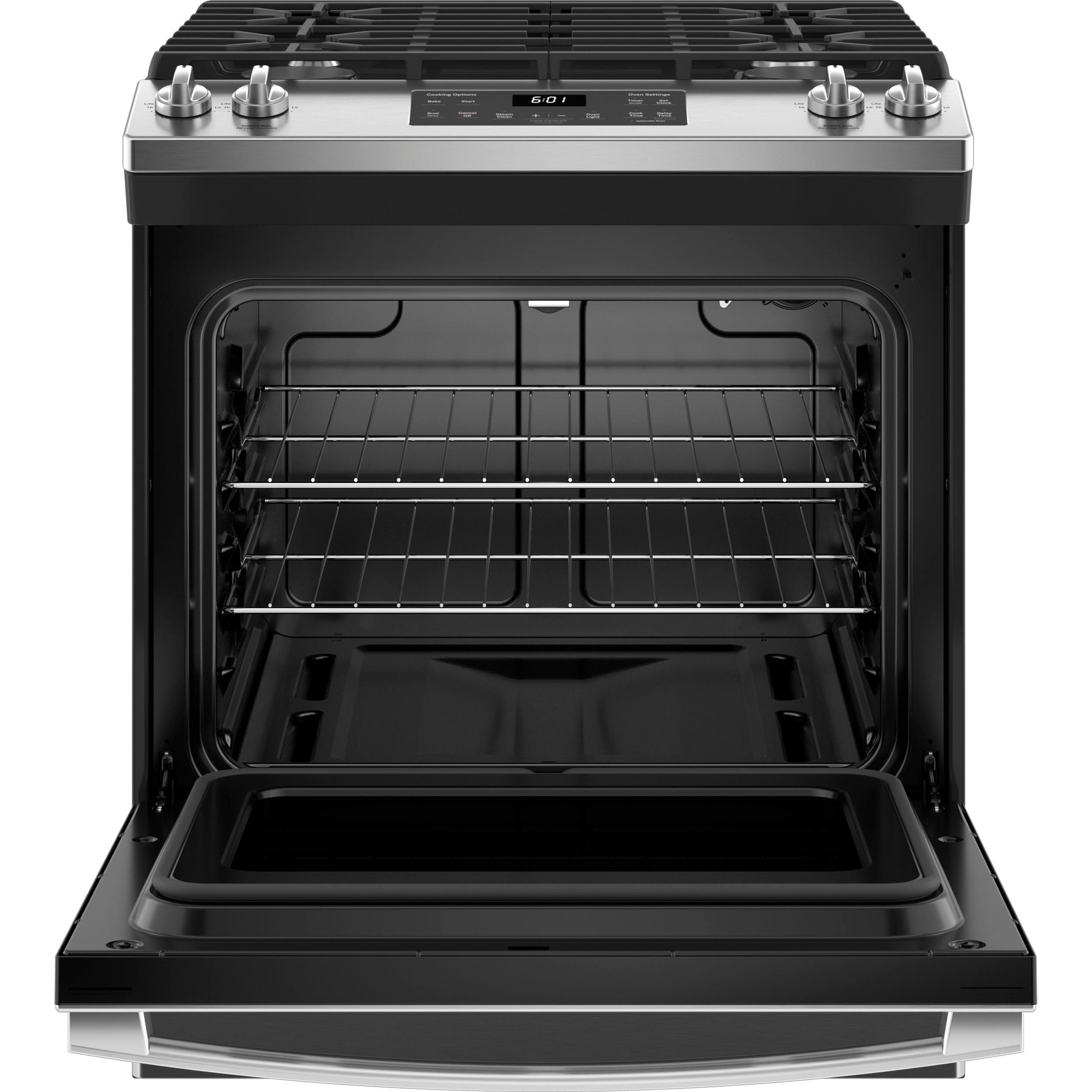 GE 30-inch Slide-in Gas Range JCGSS61SPSS