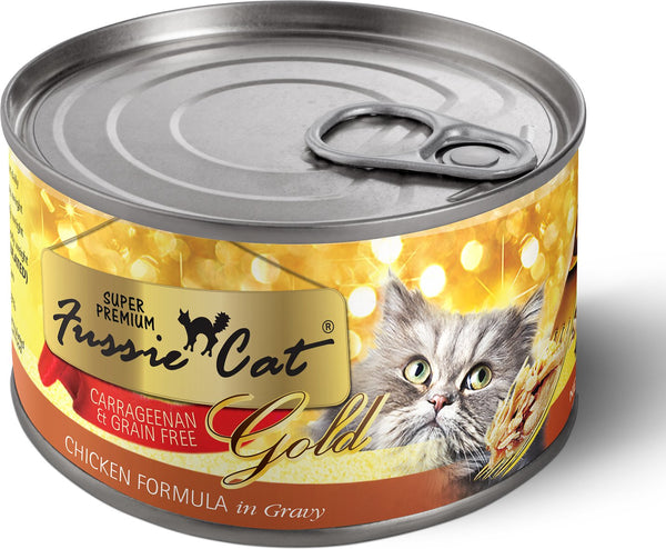 Fussie Cat Super Premium Chicken and Vegetables in Gravy Canned Food