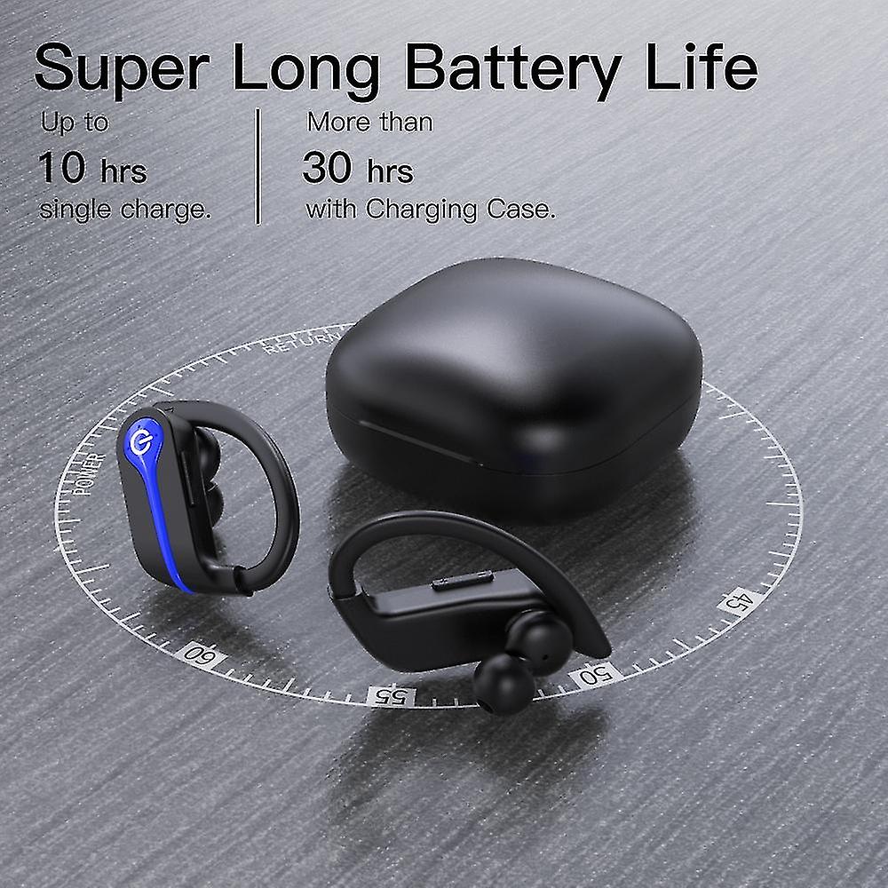 Hbq-q62-9 Earphone Tws Wireless Bluetooth 5.0 Noise Reduction Low-latency Ear Hook Design Headset Gaming Headphone