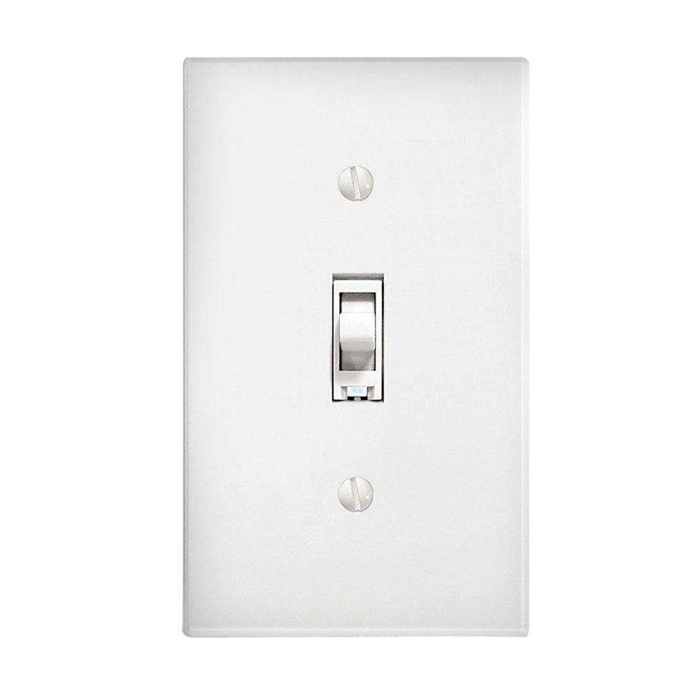 Smarthome ToggleLinc Relay - Specialty Toggle Remote Control OnOff Switch (Non-Dimming) - White 2466SW