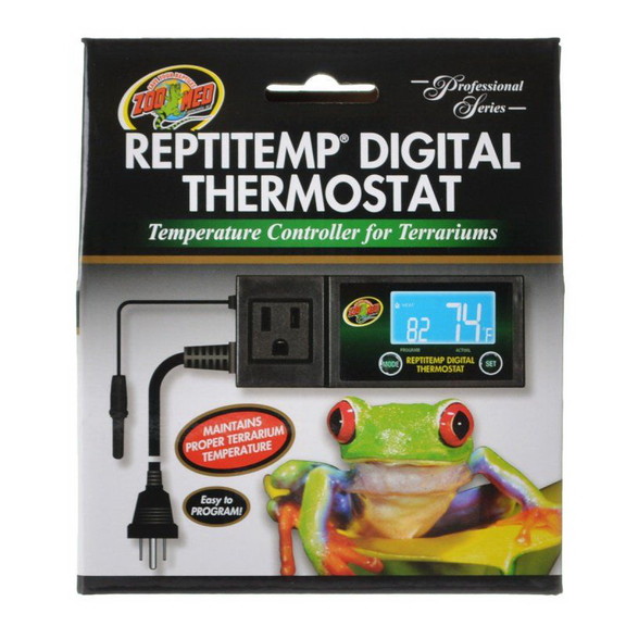 Zoo Med Reptitemp Digital Thermostat  1 Count  RT ...