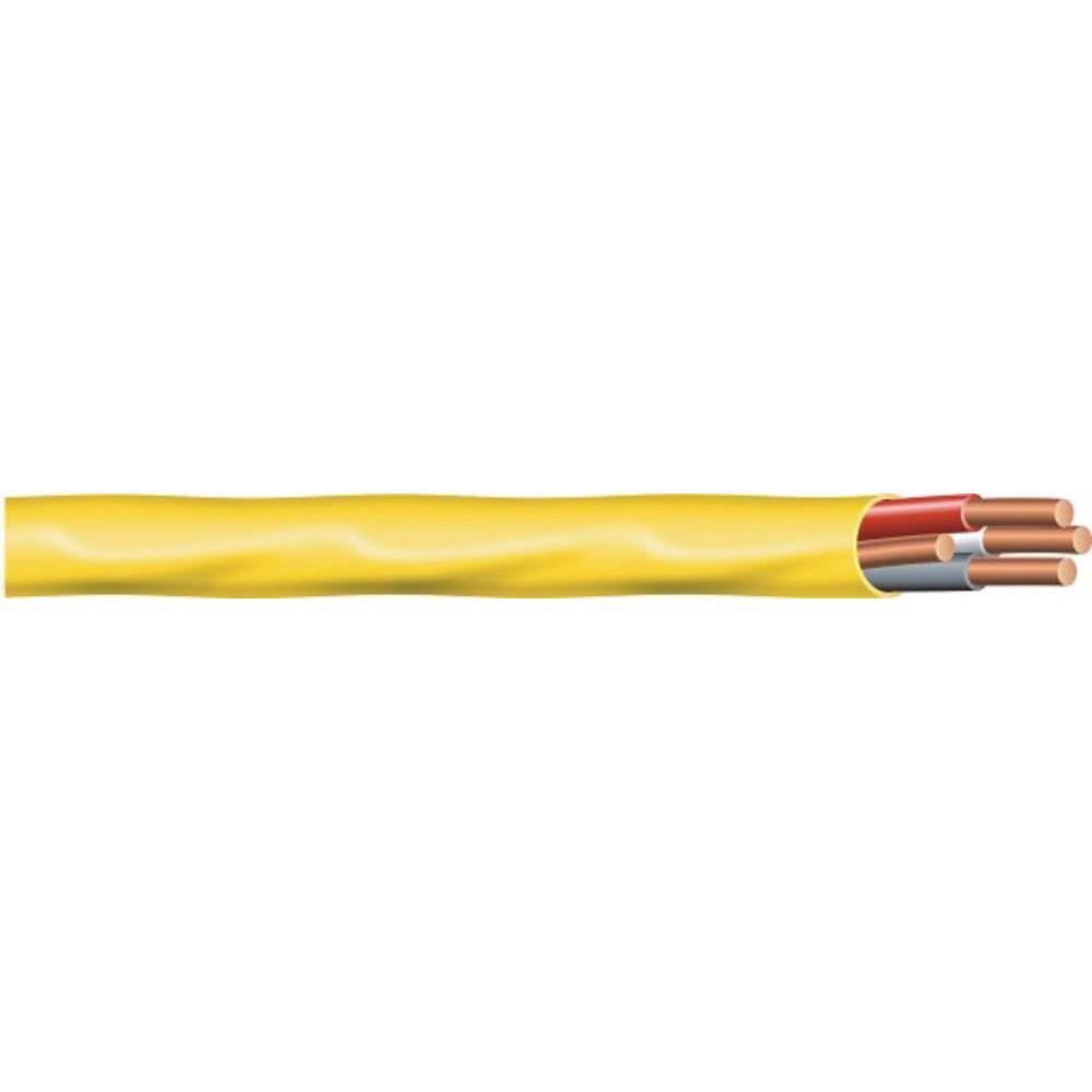 Southwire 15 ft. 123 Solid Romex SIMpull CU NM-B WG Wire 63947626