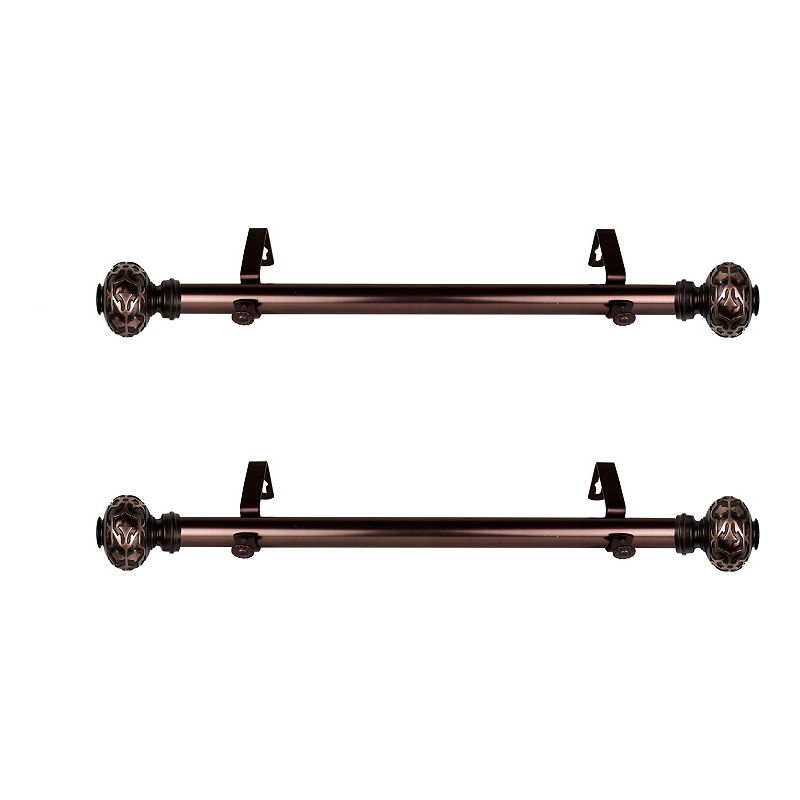 Rod Desyne 1 Maple Side Curtain Rod