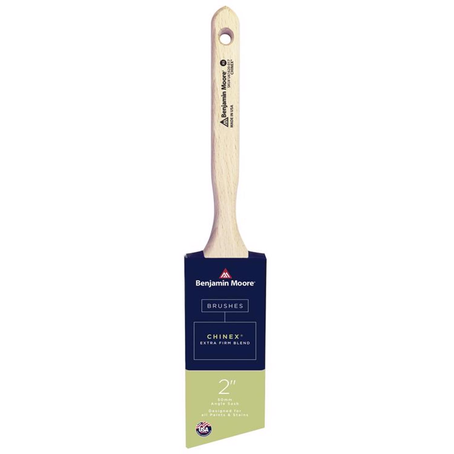 Benjamin Moore 2 in. Extra Stiff Angle Paint Brush