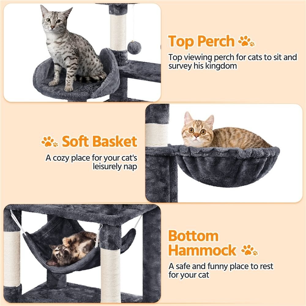 Yaheetech Multi-Level 67-in Cat Tree