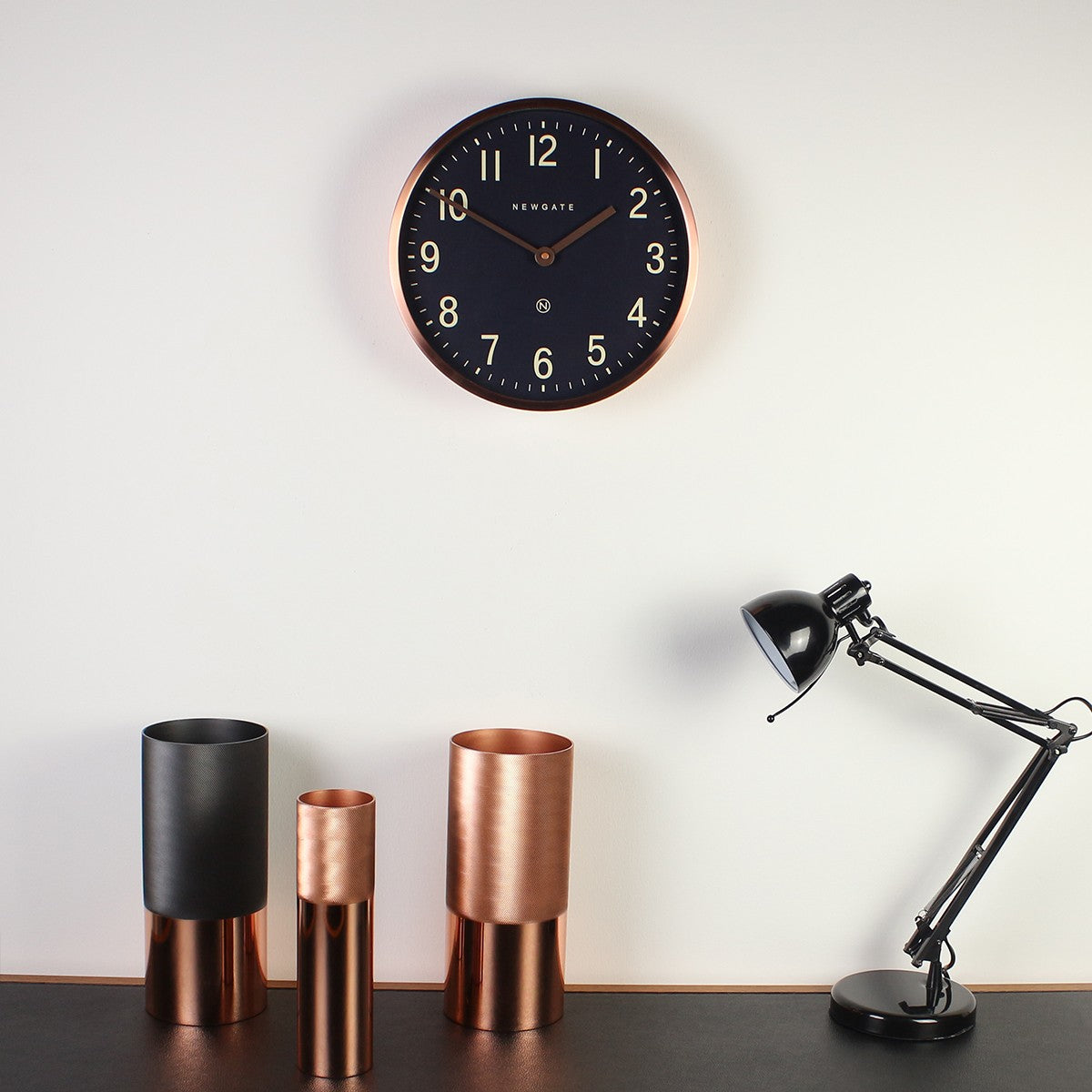 Master Edwards Clock Copper