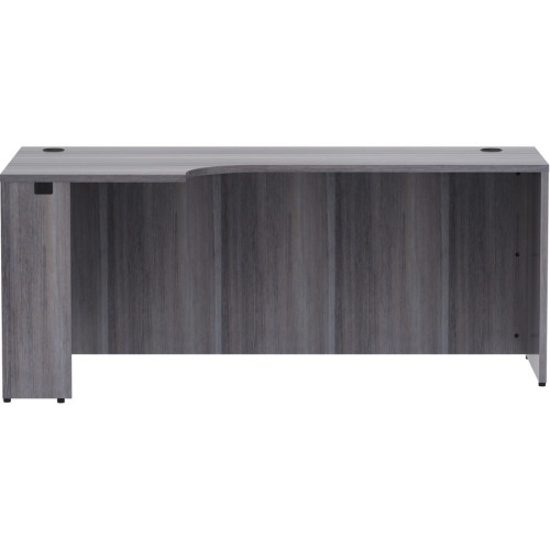 Lorell Weathered Charcoal Laminate Desking (69598)