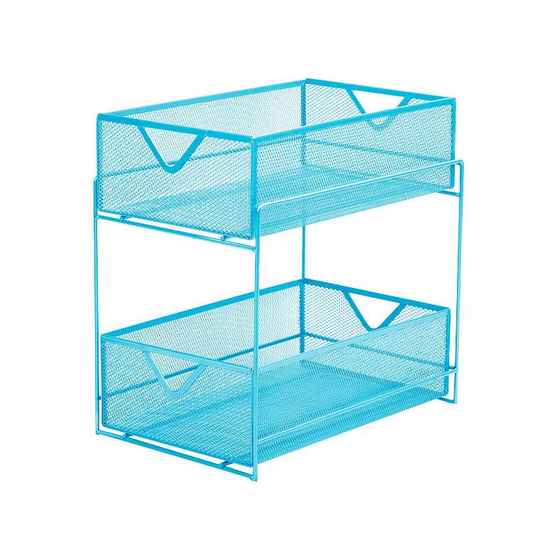 Mind Reader Network Collection 2-Tier Sliding Basket Storage