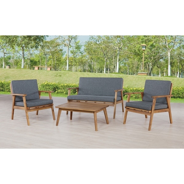 Saco 4Piece Outdoor Chat Set