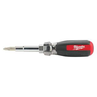 MW 13-in-1 Multi-Tip Cushion Grip Screwdriver With Schrader Bit 48-22-2881