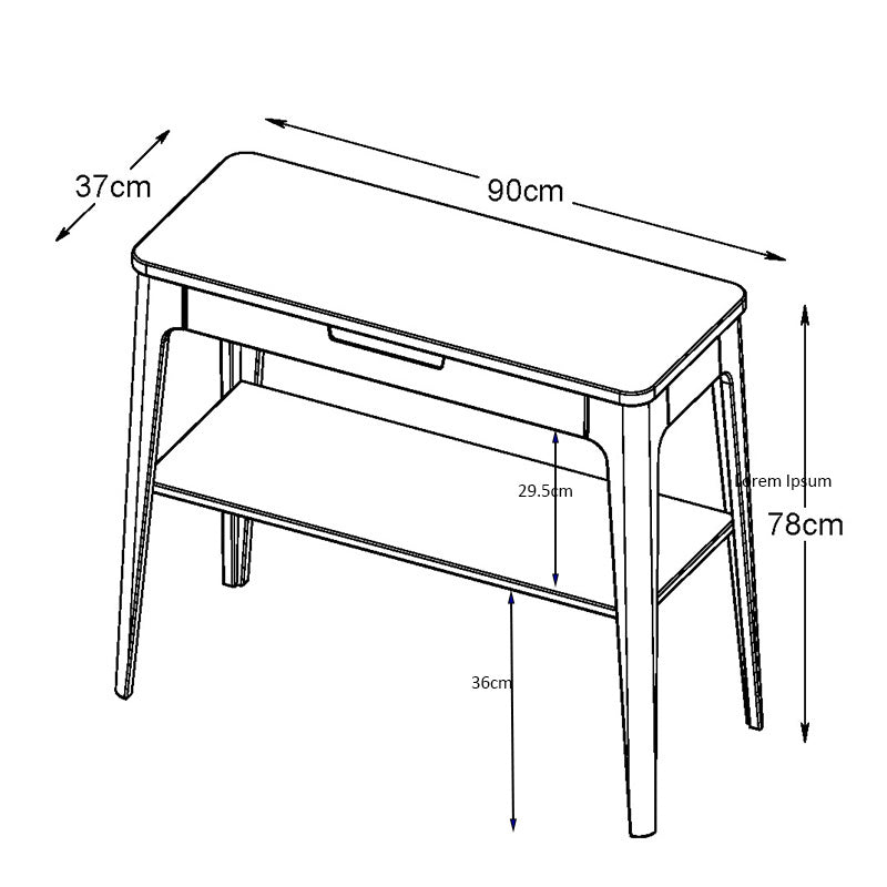 SIENNA Console 90cm -  Natural