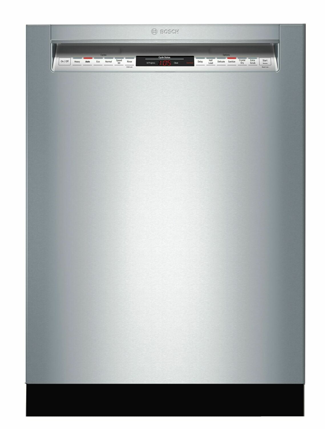 Bosch SHE878ZD5N 800 Series Dishwasher 24'' Stainless Steel She878Zd5N