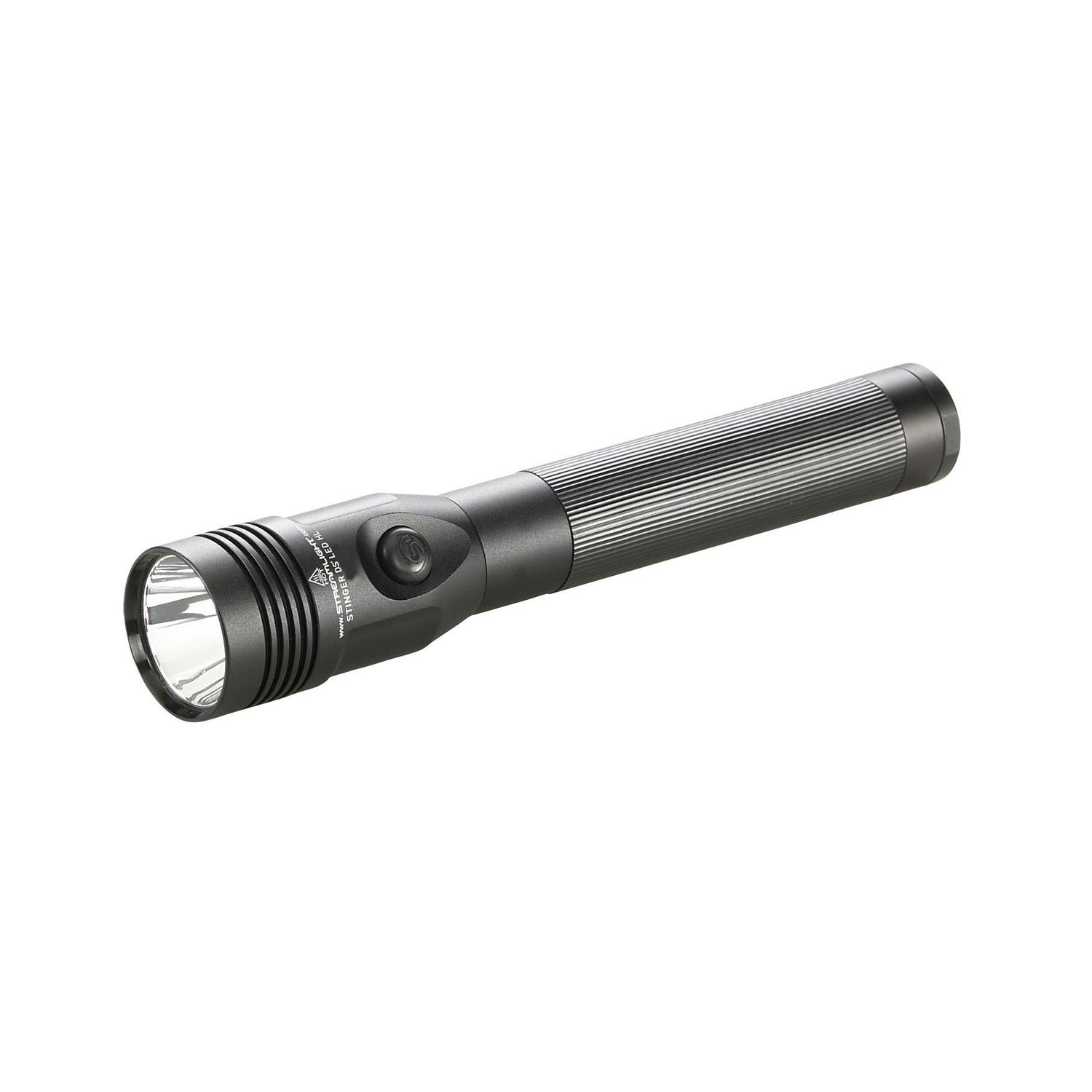 Streamlight Stinger DS LED HL Rechargeable 800 Lumen Flashlight and 120V/100V AC/12V DC Smart Chargers  75454