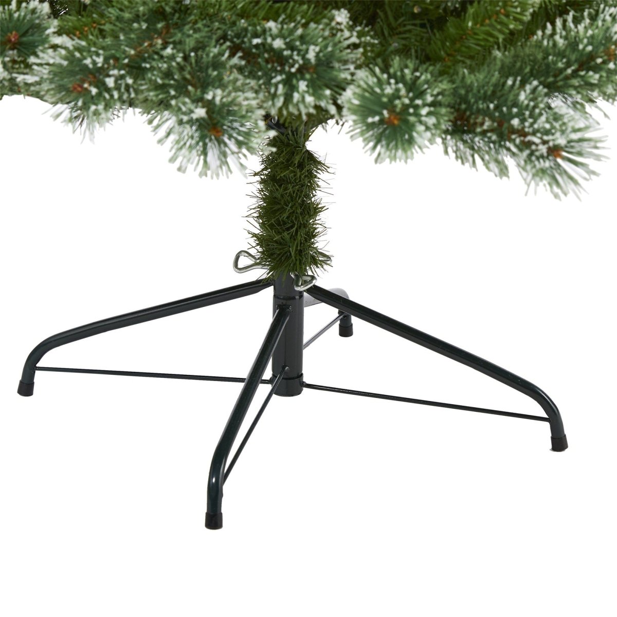 Wisconsin Slim Snow Tip Pine Tree – 7’ Holiday Elegance Made Simple