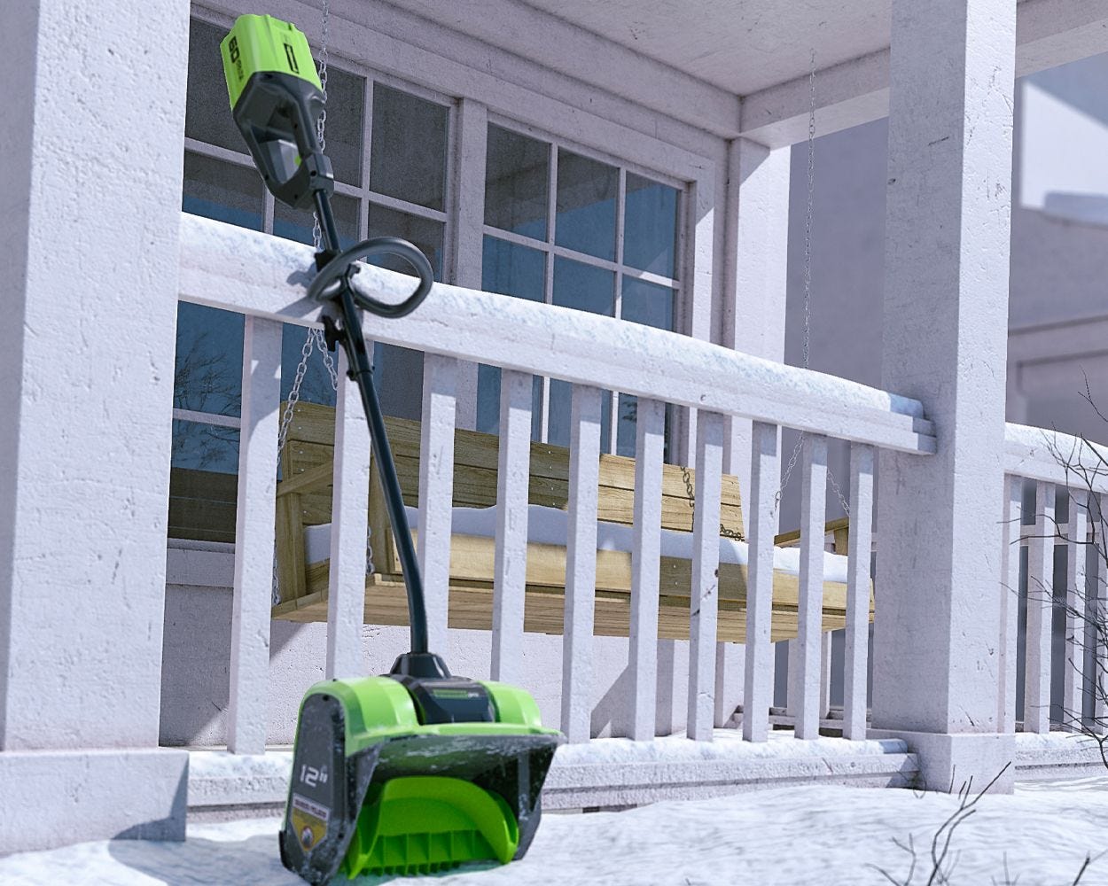 60V 12-Inch Cordless Snow Shovel | Greenworks Tools