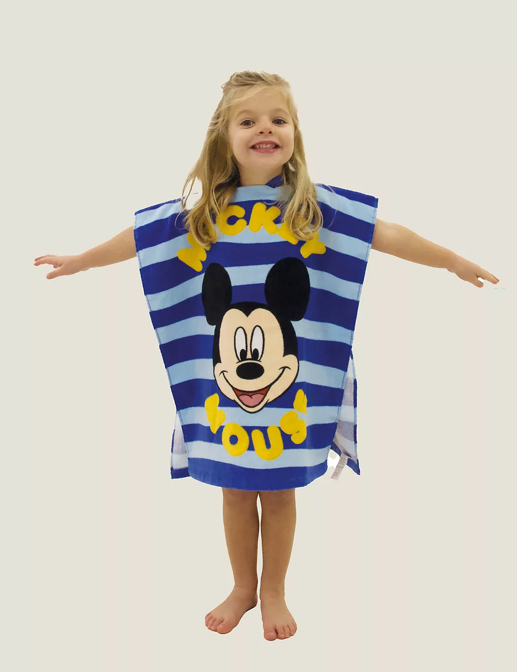 Pure Cotton Mickey Mouse? Kids' Hooded Towel