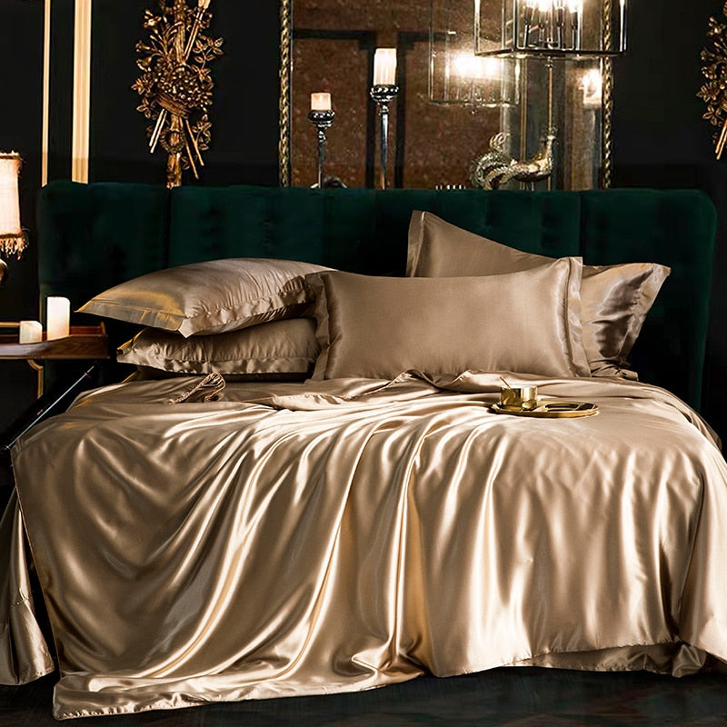 SleepSoft Luxury Silk Bedding Set