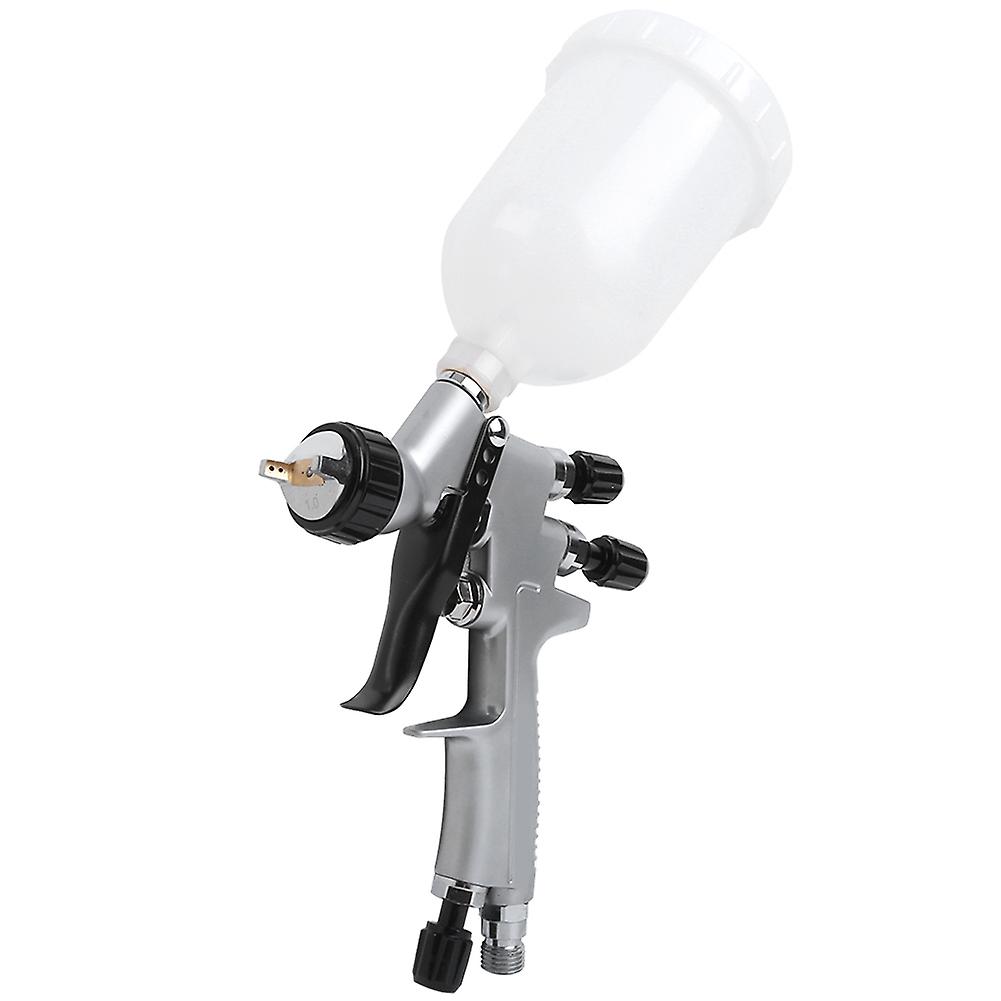 Pneumatic Spray Gun Air High Atomization Paint Sprayer Plastic Pot 250ml Caliber 1.0mm