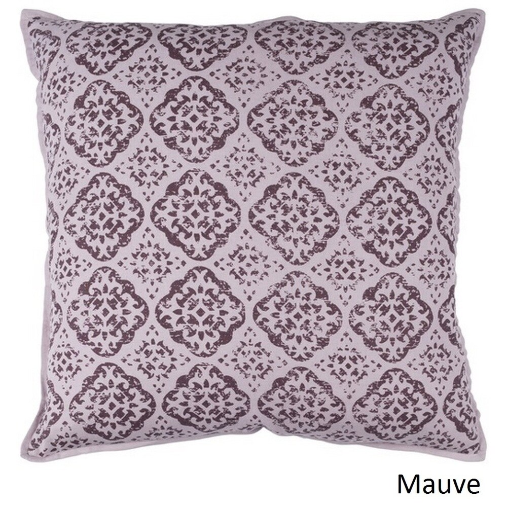 Decorative Villeurbanne 18 inch Feather Down or Poly Filled Throw Pillow