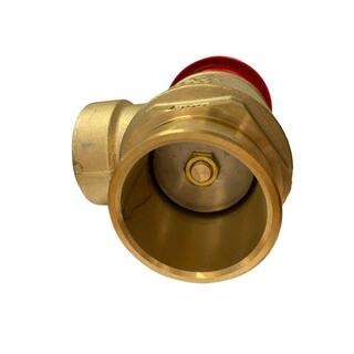 CMI inc 2-12 in. Brass Fire Hose Valve (GRV x FNPT) J281-FIP