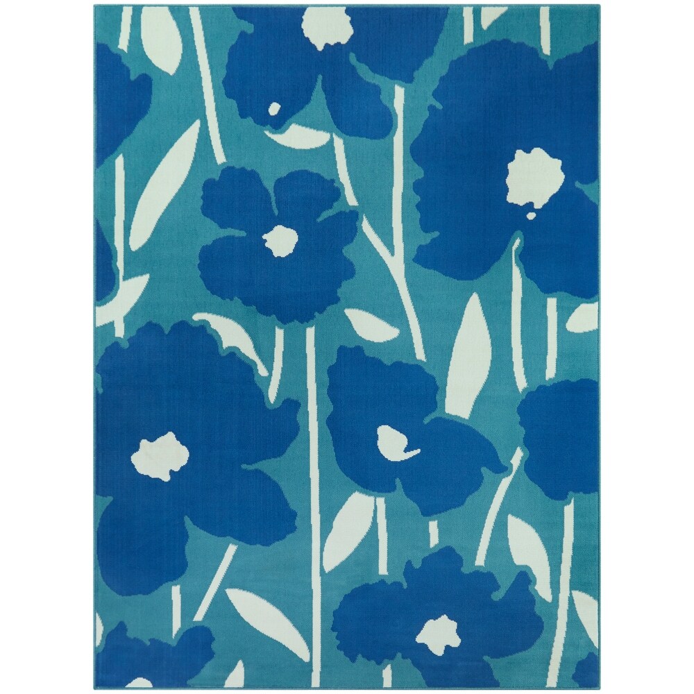 Hester Floral Indoor/Outdoor Area Rug