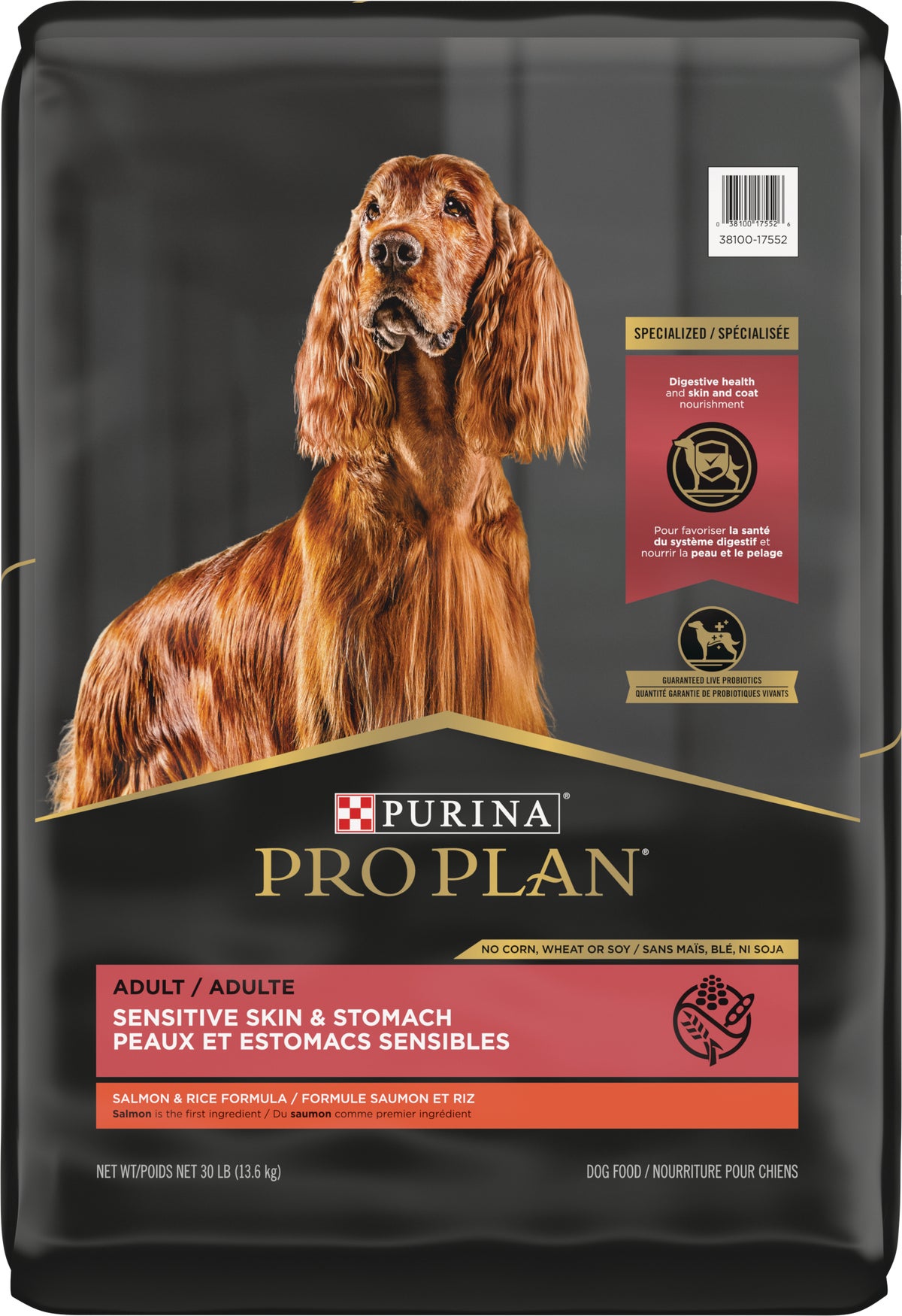 Purina Pro Plan Sensitive Skinamp Stomach Dry Dog Food 30 Lb.