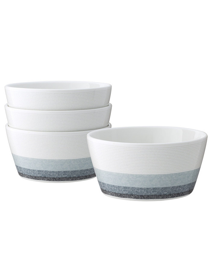 Noritake Colorscapes Layers Cereal Bowl Set 4