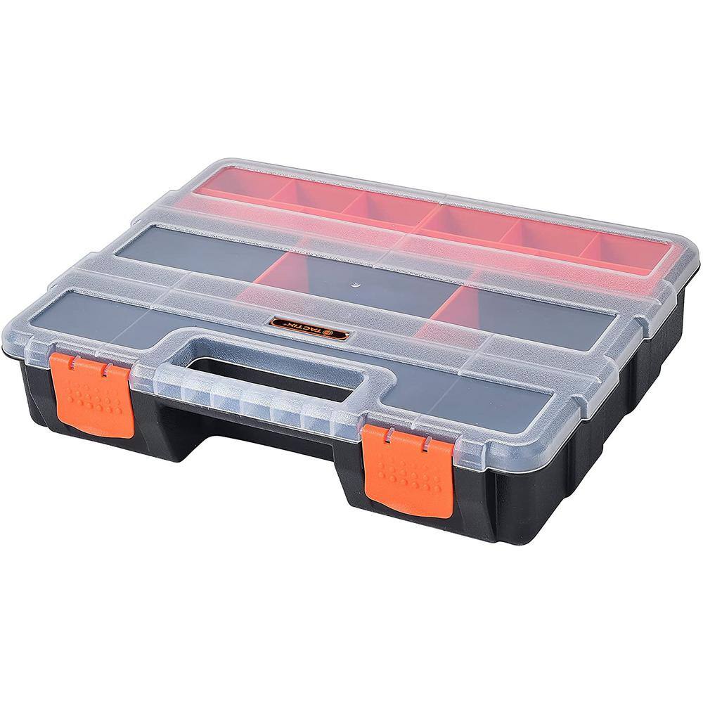 TACTIX 49-Compartments 4 in 1 Small Parts Organizer 320020