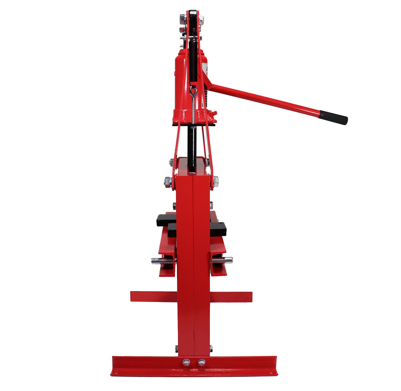 Dragway Tools 12-Ton Hydraulic A-Frame Shop Press with Press Plates