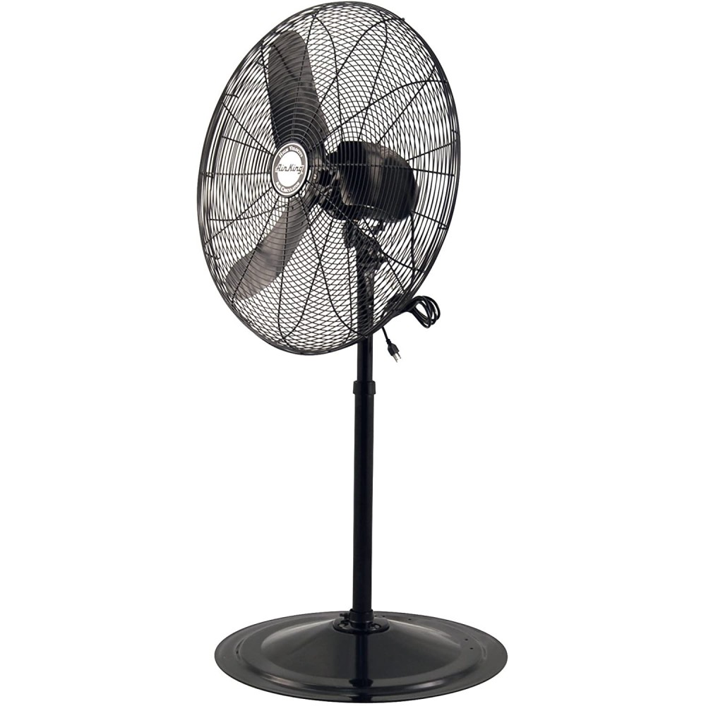 Air King Pedestal Fan Oscillating 30 1/3HP ;