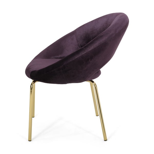 Pincay Modern Glam Velvet Accent Chair by Christopher Knight Home