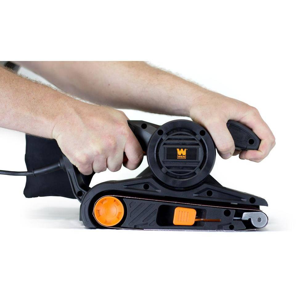 WEN 6.3 Amp Corded 3 in. x 18 in. Handheld Portable Belt Sander HB6319