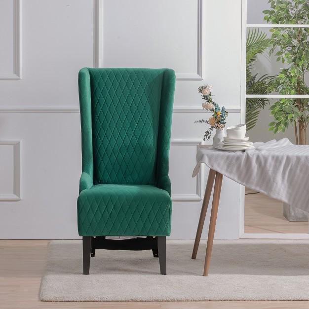 Wide Wing Back Chair Modernluxe