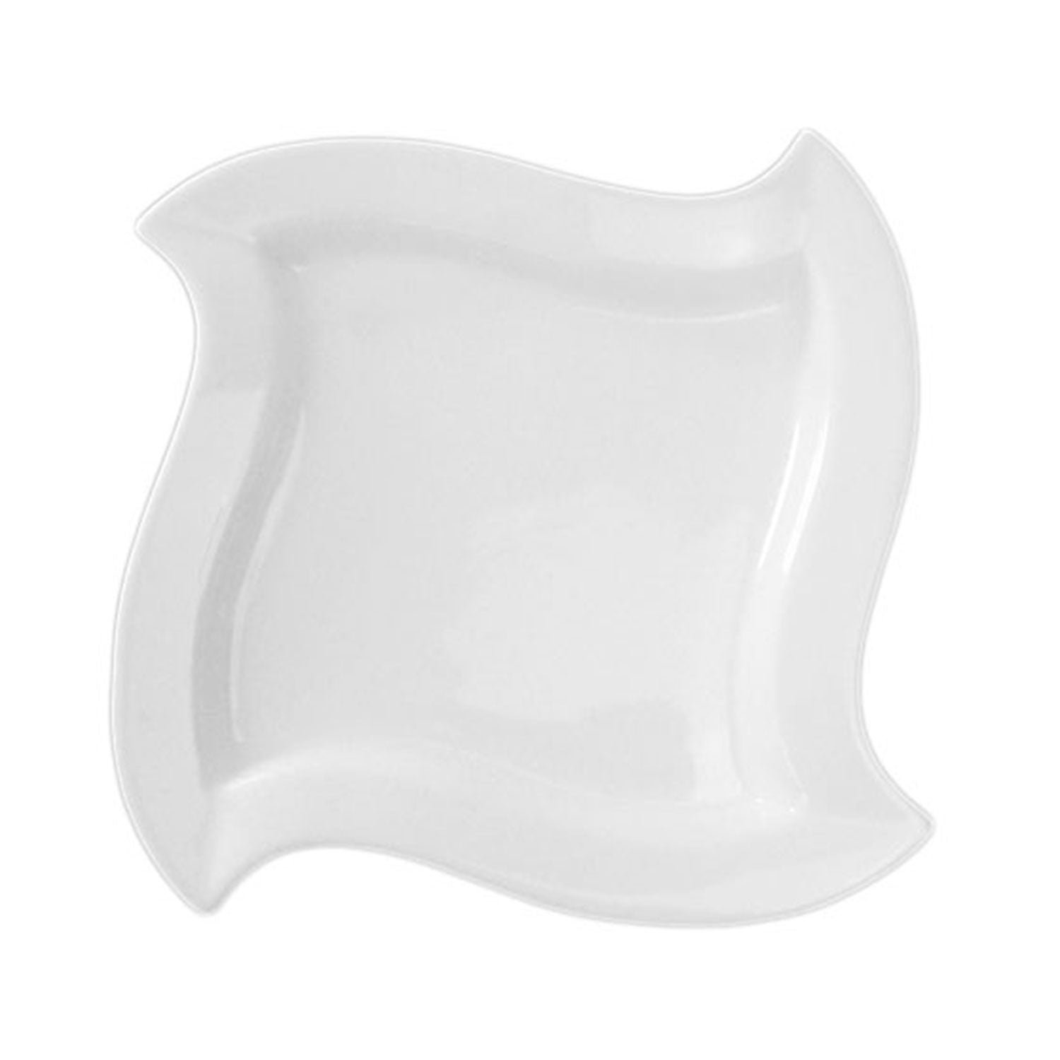 Sea Star， Square Pasta Bowl， 8 Oz.， 9Sq.， Porcelain， White，Pack of 12