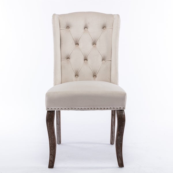 Wingback Dining Chairs- Set of 2