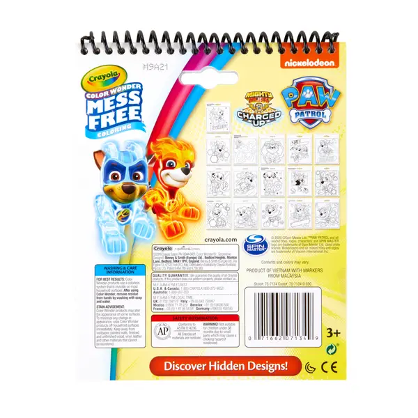 Crayola Color Wonder Travel Paw Patrol Activity Pad