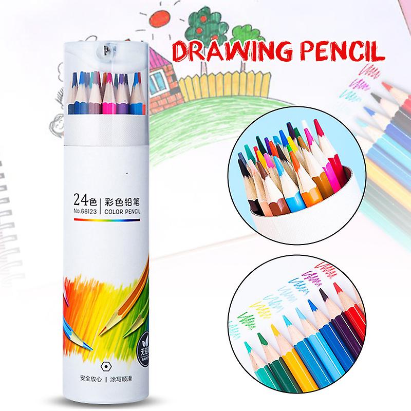 12/24/36/48 Color Pencil Set For Drawing Sketch Painting Student School Art Gifts(12 Colors)