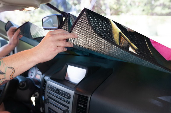 The Golden Girls Car Sunshade with Sophia Driving ...