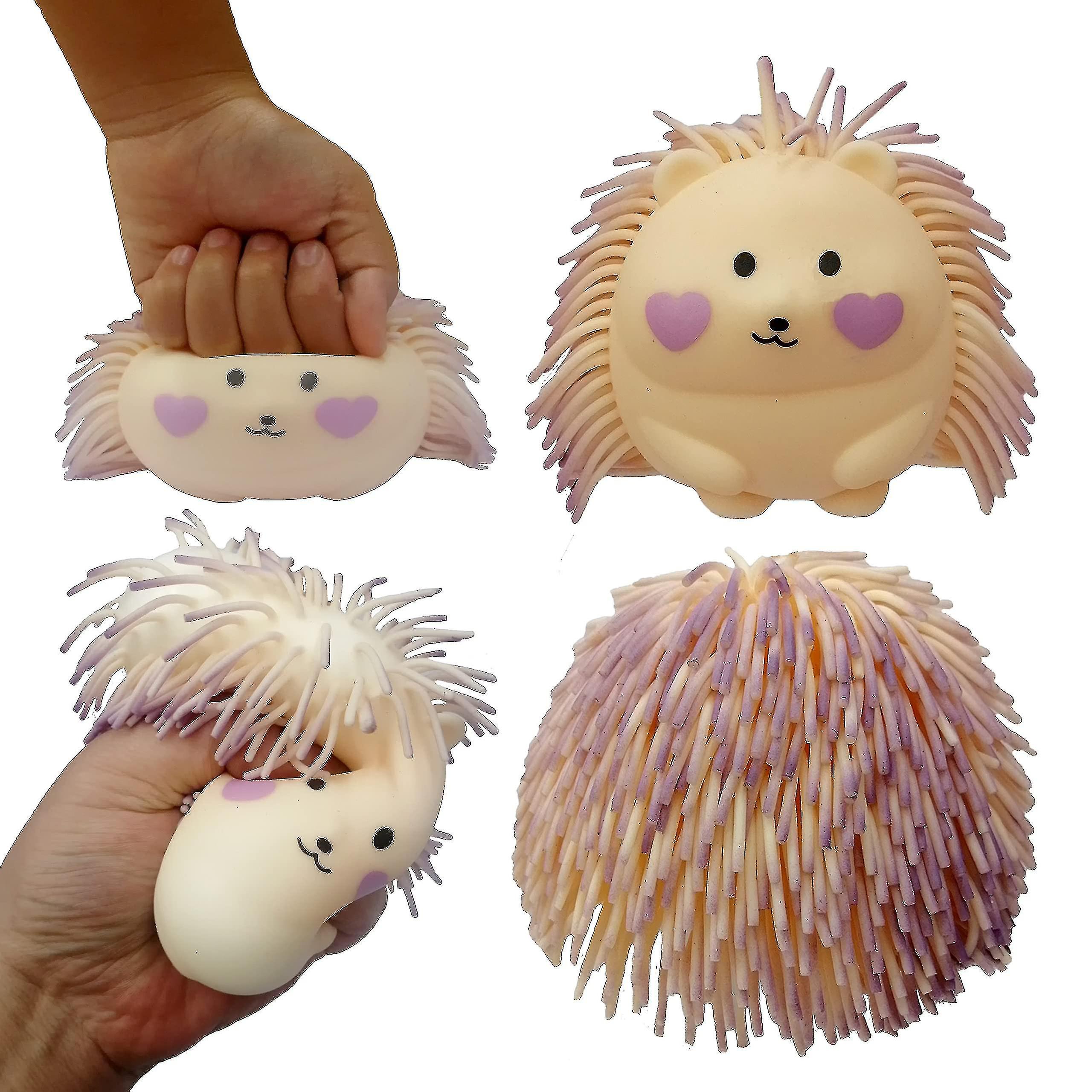 Anxiety Relief For Children And Adults Squeeze Hedgehog Soft Ball-fun Fidget Sensory