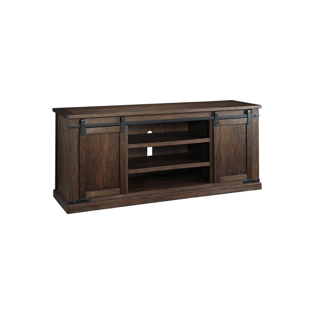 Budmore Rustic Brown XL TV Stand