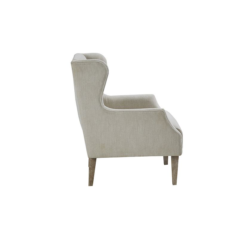 Martha Stewart Malcom Wing Back Upholstered Accent Chair