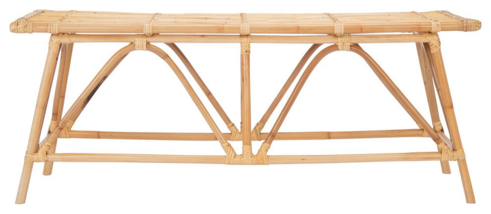 Buchanan Rattan Coffee Table Natural   Modern   Coffee Tables   by Virgil Stanis Design  Houzz