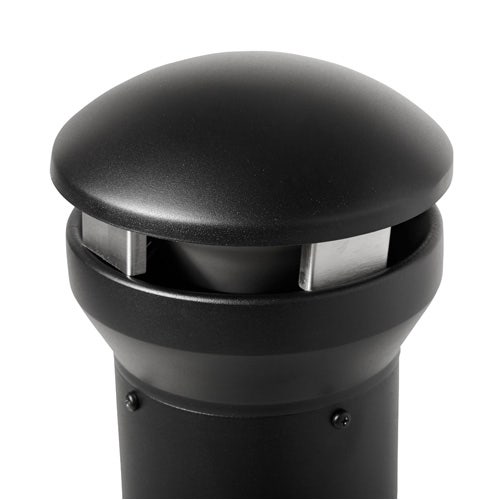 Rubbermaid FG9W3300BLA Infinity Traditional Smoking Receptacle， Black