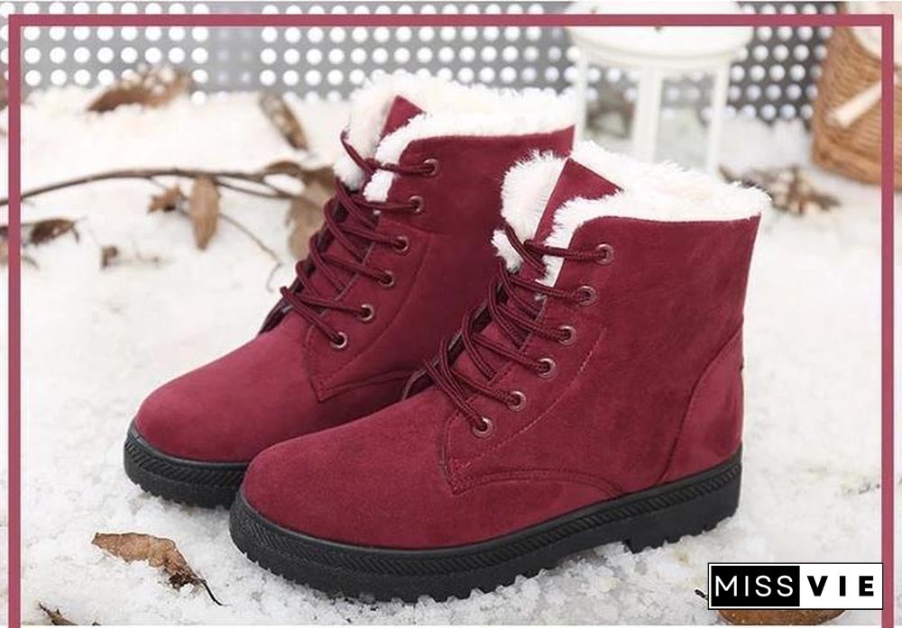 CUTE AND COMFY SNOW BOOTS